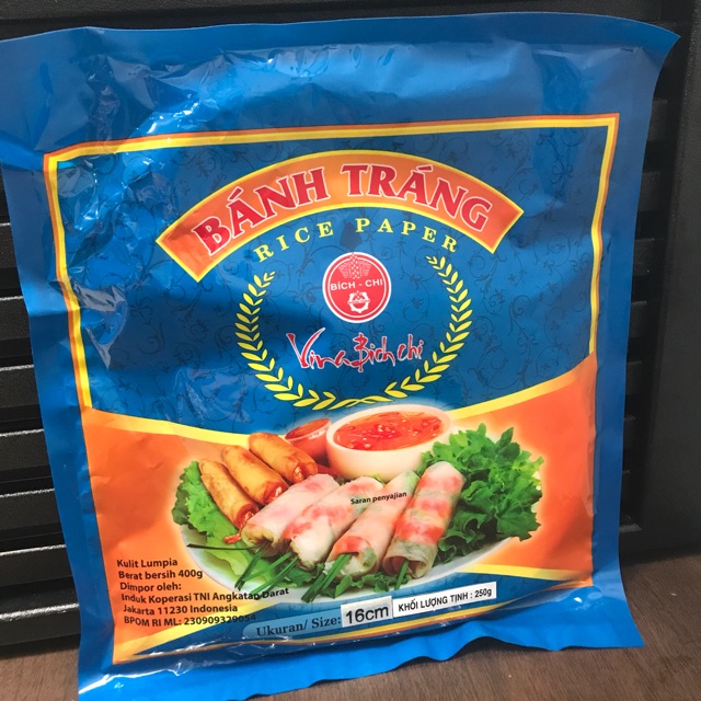 

Bhan Trang Ricepaper 250gram