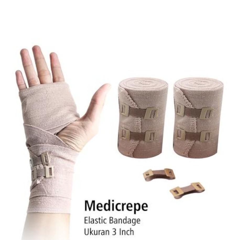 Onemed Medicrepe Perban Elastis 7.5cm (3inch)