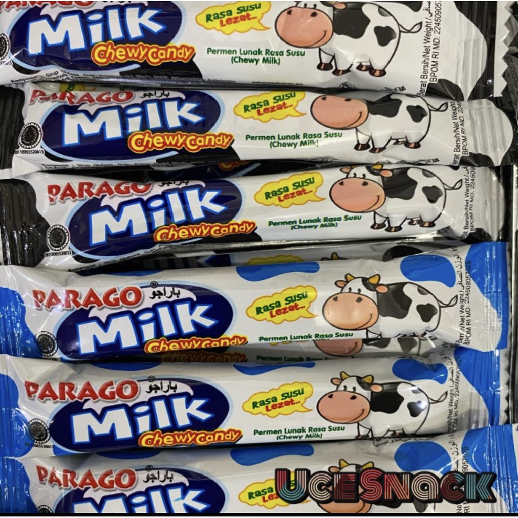 

PERMEN SUSU PARAGO / PARAGO CHEWY MILK CANDY 1/4KG 250GRAM