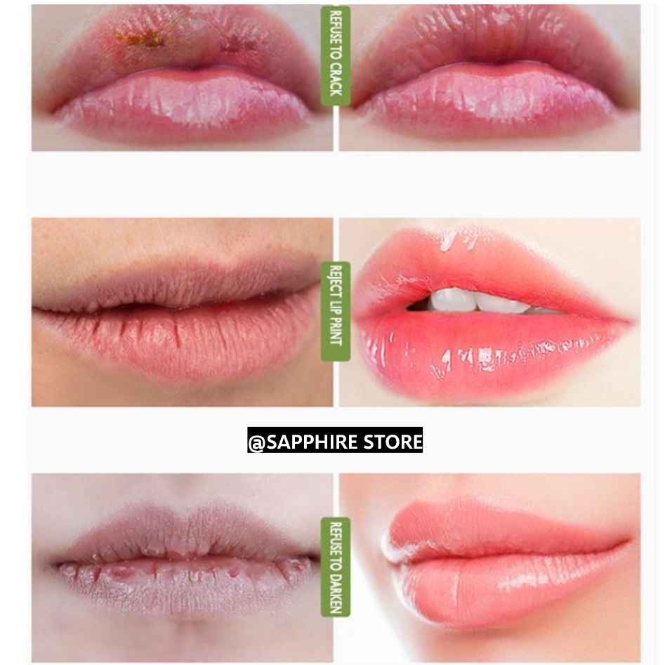 Lip Oil Kiss Beauty Magic Pink Aloe Vera Sugar Nana Bangkok Original THAILAND / Lipgloss Bening Lip Oil Bibir Bening Korea Murah / Lip Balm Korea Pemerah Bibir Pelembab Bibir / Liptint Korea Lipbalm Lipstik Tahan Lama Anti Air Make Up Kosmetik Wanita Pria