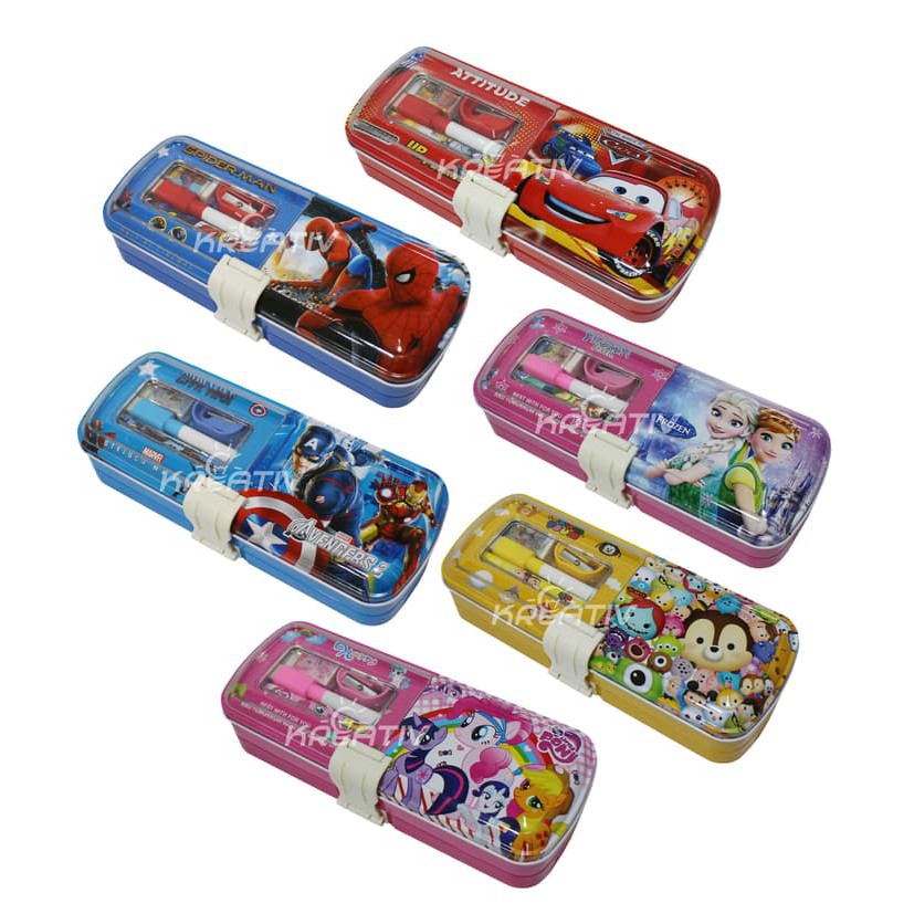 

Paket Alat Tulis - Paket Puzzle Anak - Paket Ujian Kotak Pensil 3 Susun 3323 / Study Set /