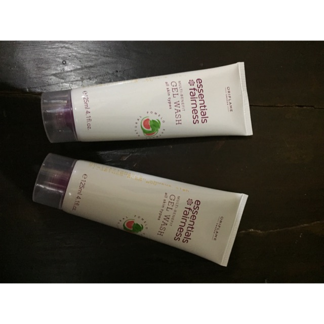 Essentials fairness gel wash oriflame