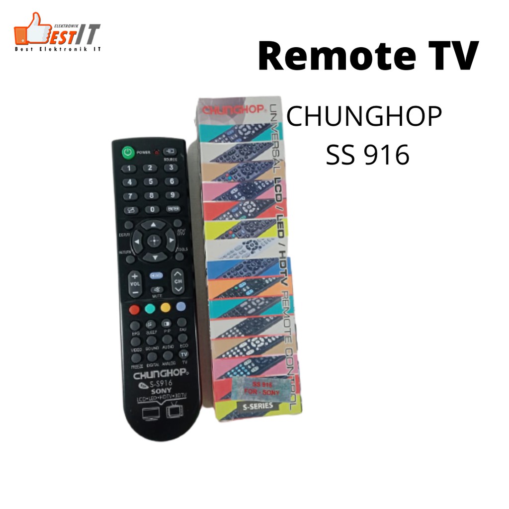 Remote Universal TV CHUGHOP SS 916 FOR SONY