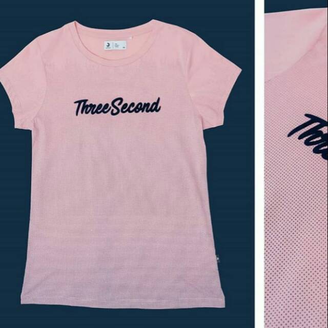 Kaos wanita 3second ORIGINAL