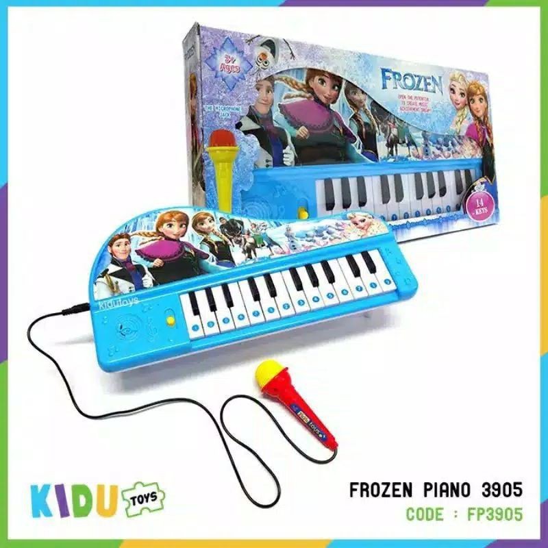 mainan anak piano frozen mainan piano musik anak piano mic