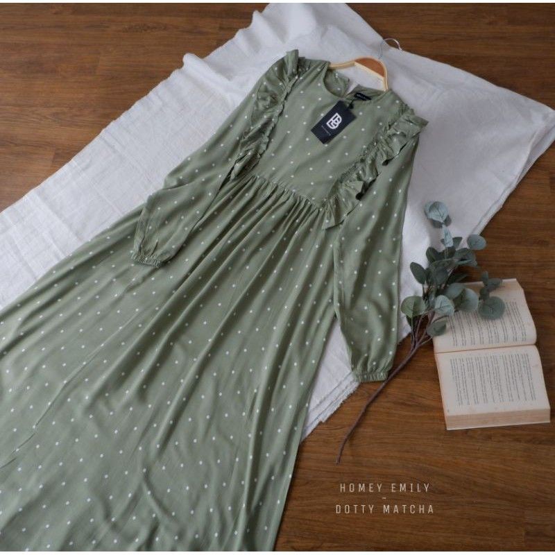 Bellaluna HOMEY EMILY - DOTTY - MATCHA