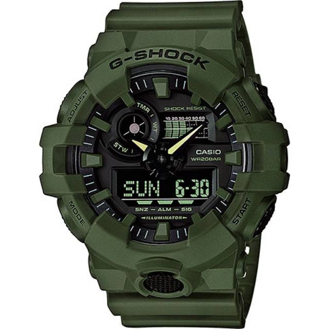 Casio G-Shock GA-700UC-3ADR
Analog Digital Mens Watch Original GA-700UC-3A GA-700UC