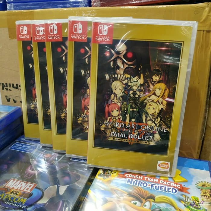 SWITCH SWORD ART ONLINE FATAL BULLET : COMPLETE EDITION