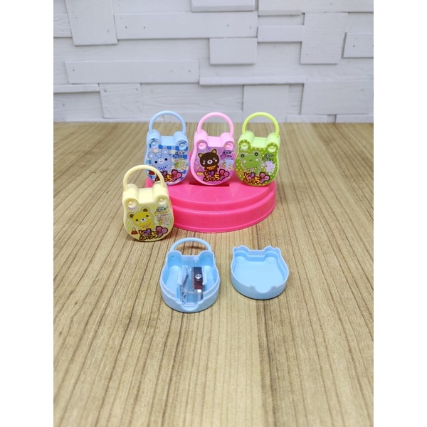 

rautan pensil bentuk gembok satuan