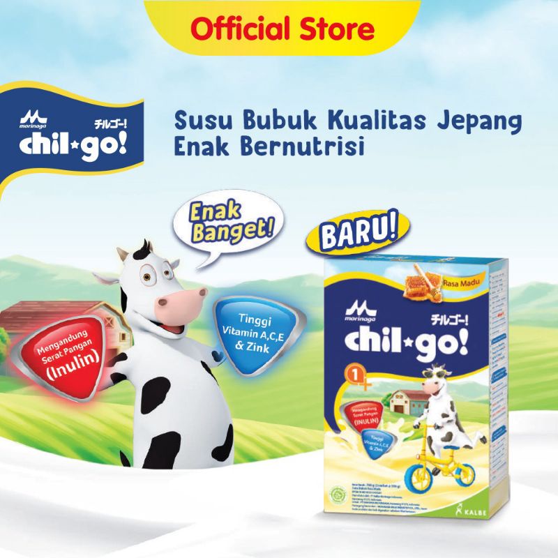 

Susu Bubuk Chilgo rasa madu 1+ (300gram)