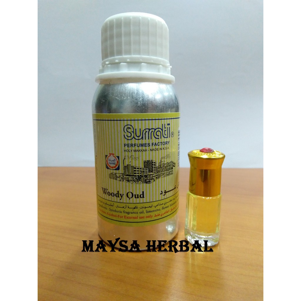 Woody Oud by Surrati - Woody Arabian Oud - Gaharu - Kemasan Tola 12 ml