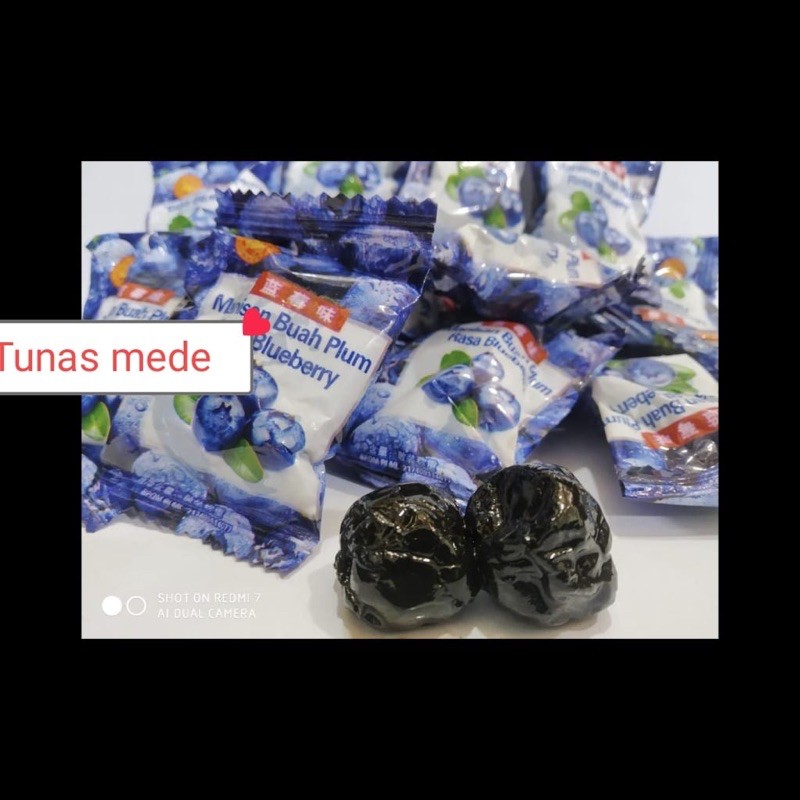 

Manisan plum blueberry 500gram