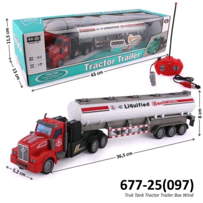 RC Remot Control Truck Dump Truck Tank Charger