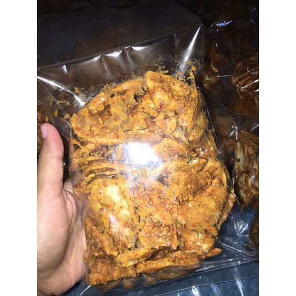 

SEBRING CIKRUH BASRENG 500GR PEDASGURIH BUMBU KACANG AROMA DAUN JERUK