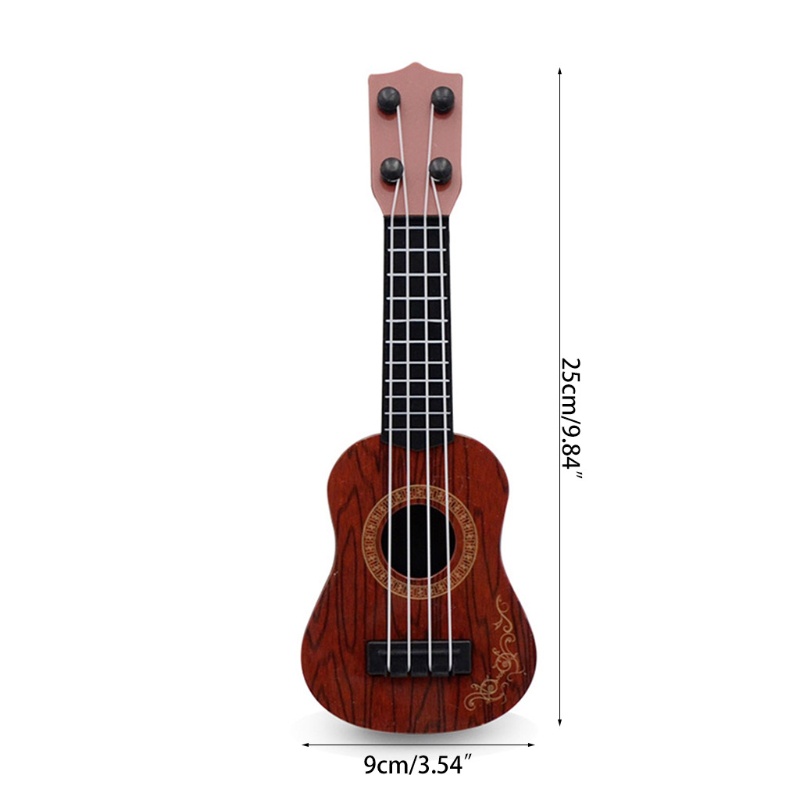 Mary Kids Gitar 4 String Alat Musik Mainan Musik Belajar Edukasi Hadiah