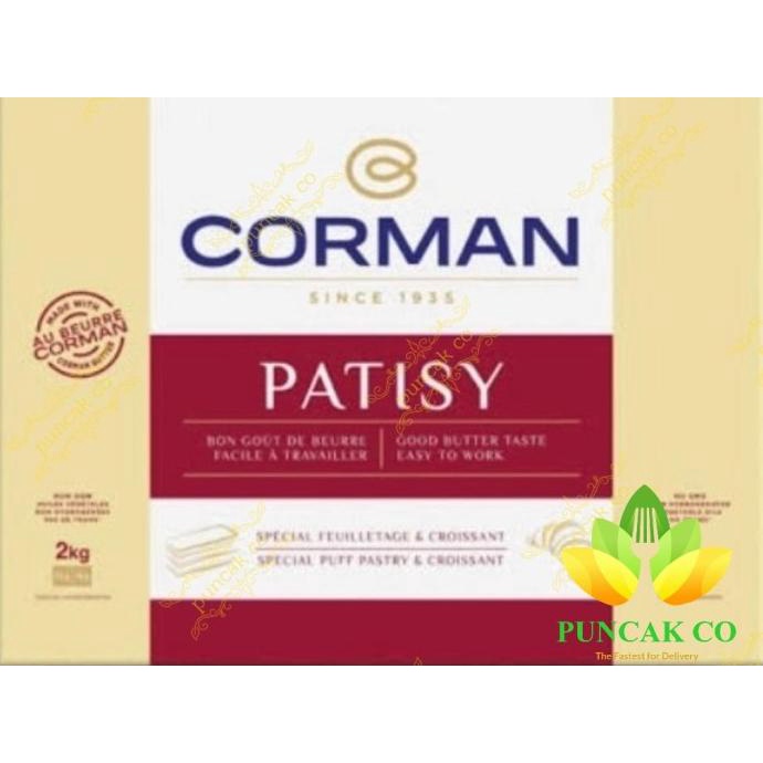 

READY COD corman patisy butter sheet 2kg / corman butter sheet 2 kg