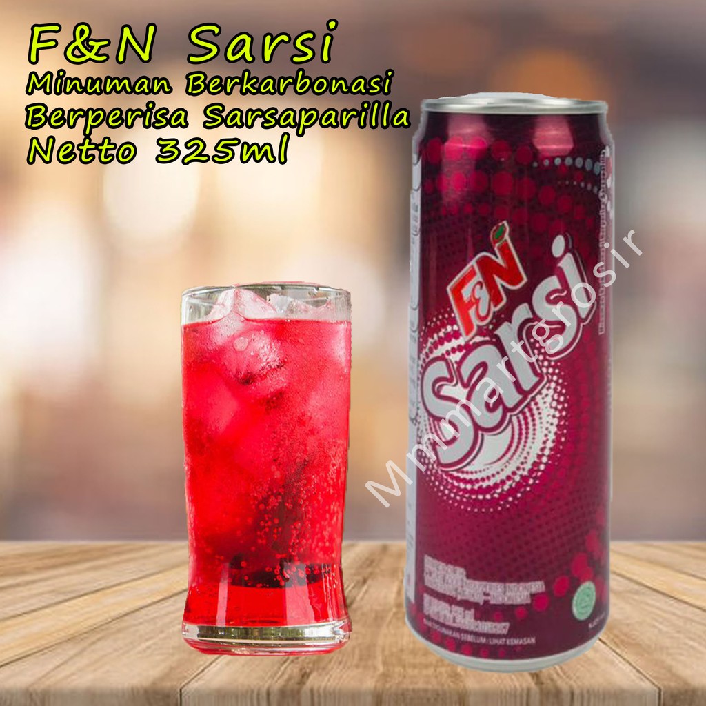 F&amp;N Sarsi / Minuman berkarbonasi Berperisa Sarsaparilla / Minuman / 325ml