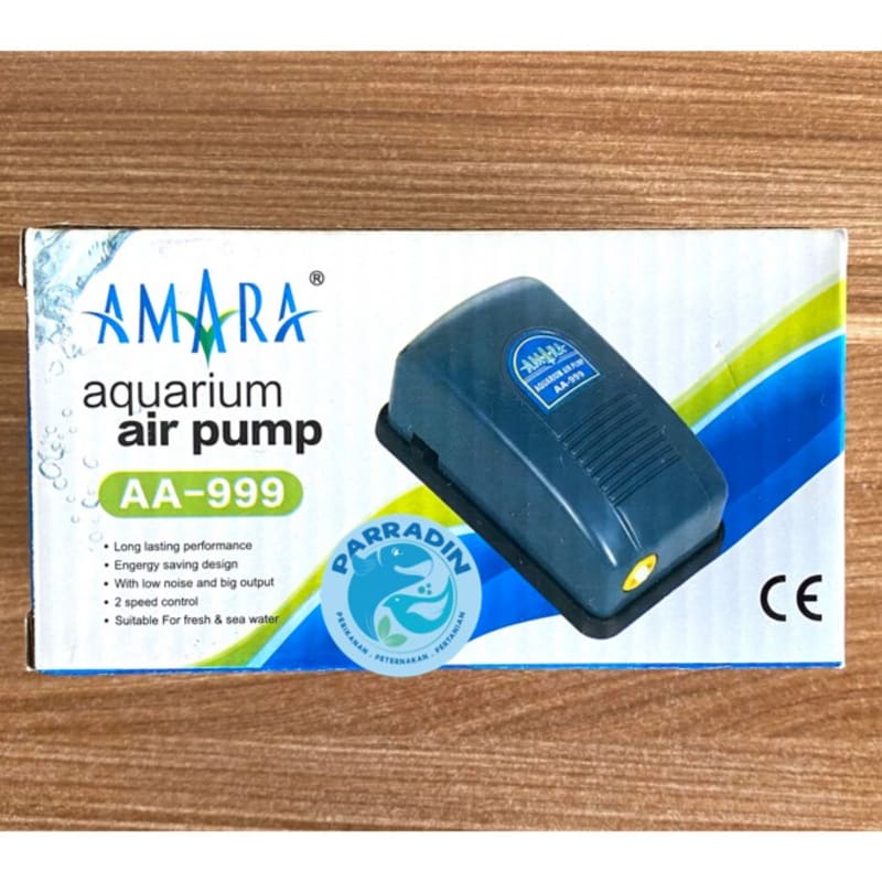 AMARA AA999 Aquarium Air Pump / Aerator / Pompa Gelembung Udara AA999