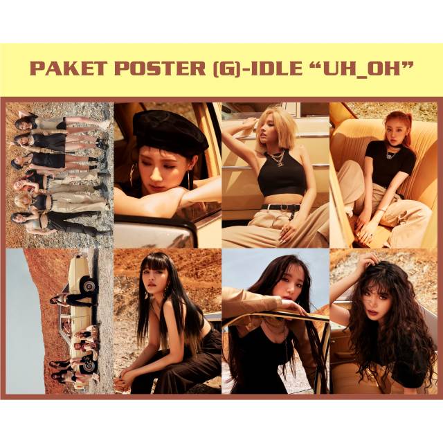 G-IDLE UH-OH POSTER SET