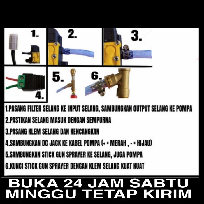 READY Alat Cuci Steam Motor Mobil Merk Sakai Lengkap DISKON