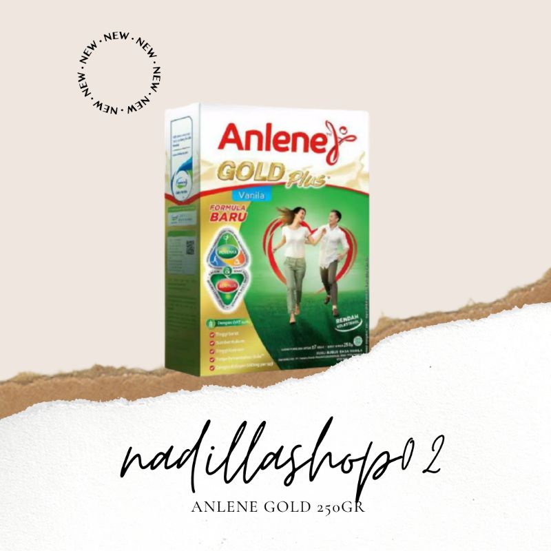 

Anlene Gold 250gr Susu Tinggi Kalsium Untuk Usia 51 Keatas