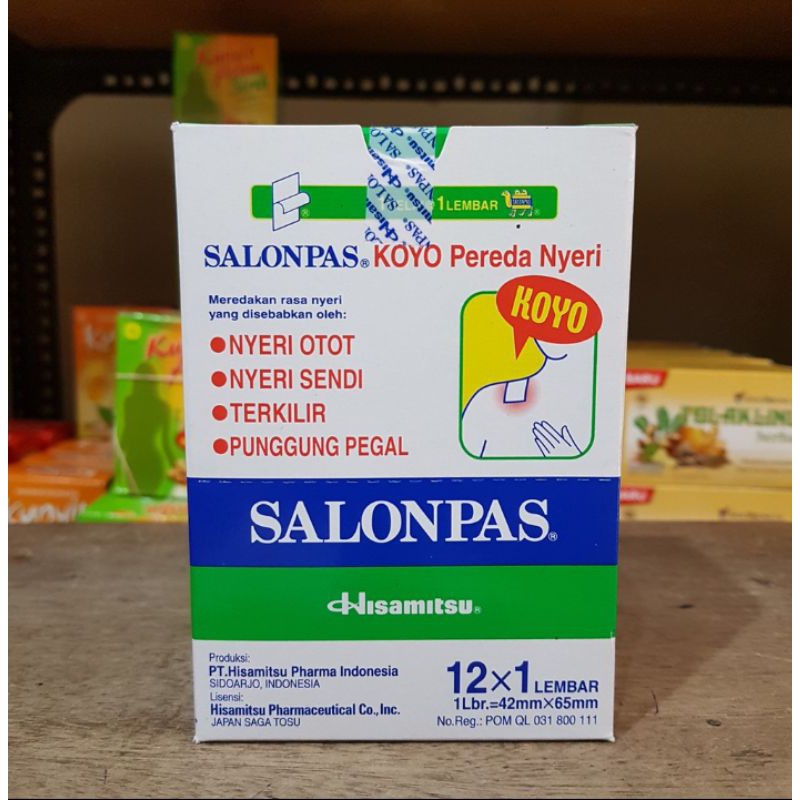 Salonpas Koyo 12 x 1 Lembar