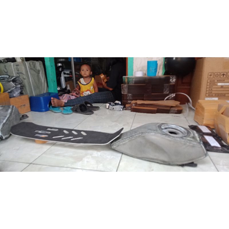 tangki herex plus jok drag 500m model Ninja Cak nun mini tangki jok drag cb gl mp tiger