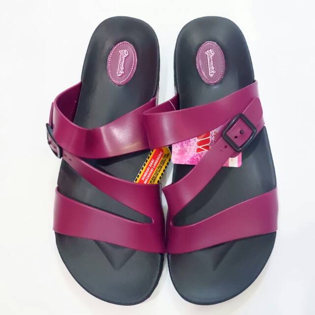 SANDAL KARET WANITA YUMEIDA LD 7121 (Warna) SIZE 36-41