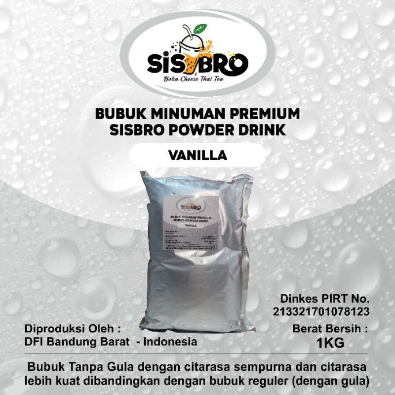 

VANILLA Premium Sisbro Powder Drink