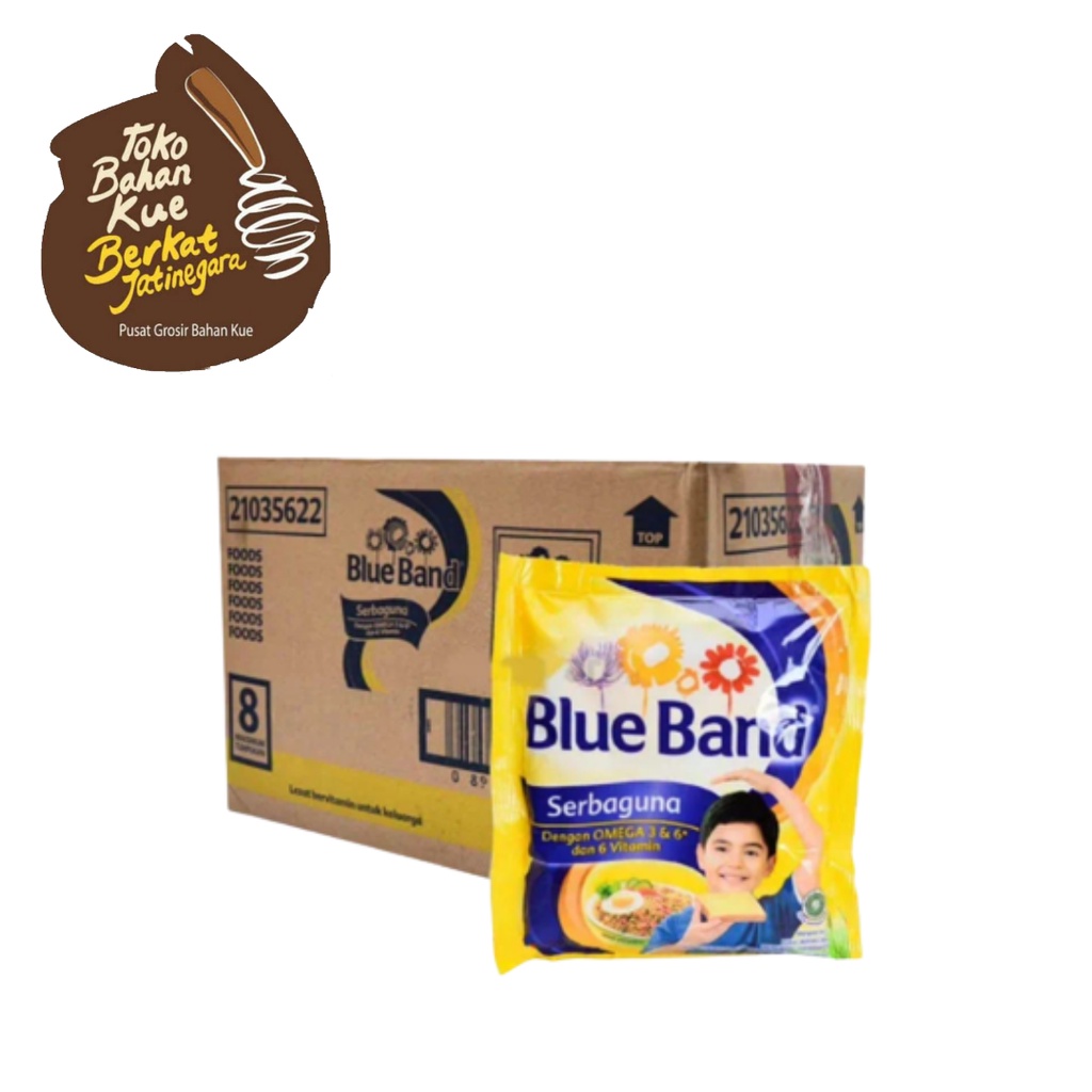 MARGARINE BLUE BAND SACHET 200 GR / BLUE BAND SACHET CTN ( 60 PCS)