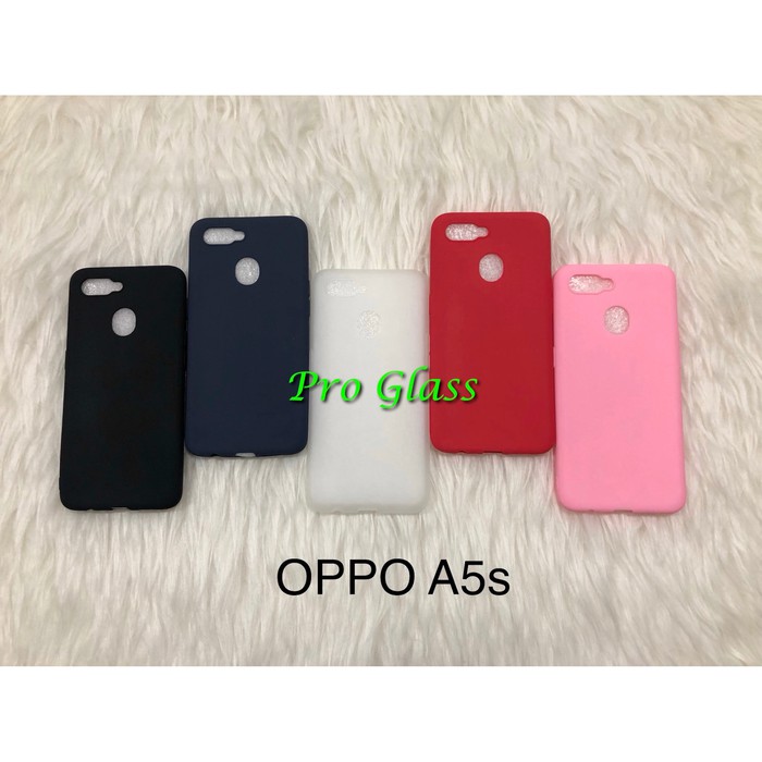 C107 OPPO A5s Colourful Ultrathin Silicone Case / Matte