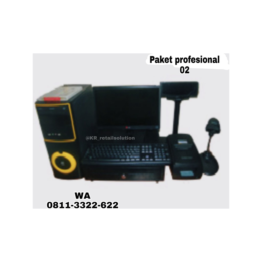 Paket Profesional Retail/Resto/Apotek/Toko bangunan/optic