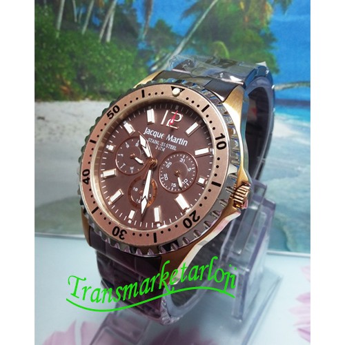 JAM TANGAN PRIA JACQUE MARTIN 3172 MFBNRBO ORIGINAL MURAH