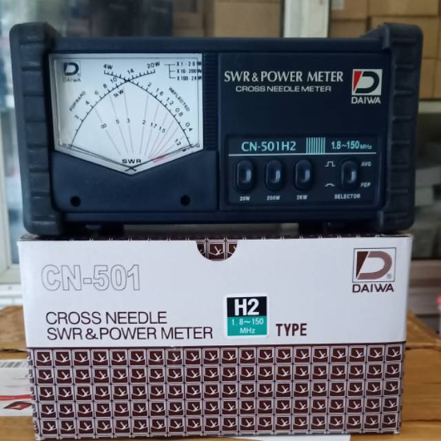 SWR Power Meter Daiwa CN50H2 max 2KW