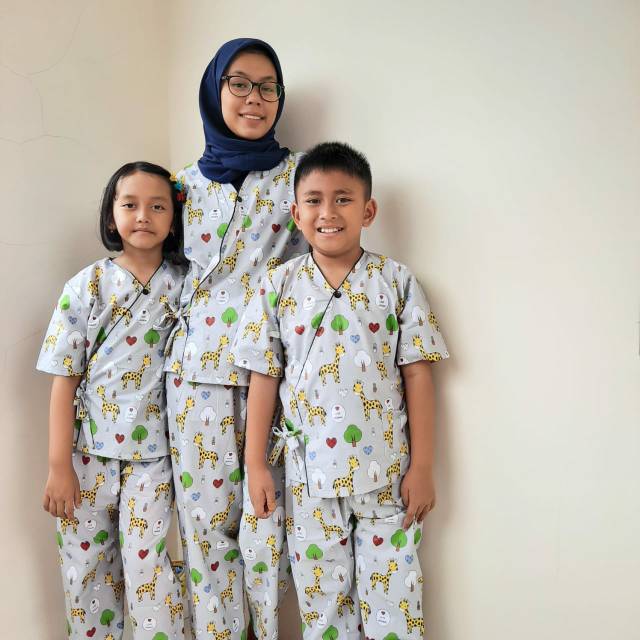 Piyama kimono baju tidur anak/ibu/couple