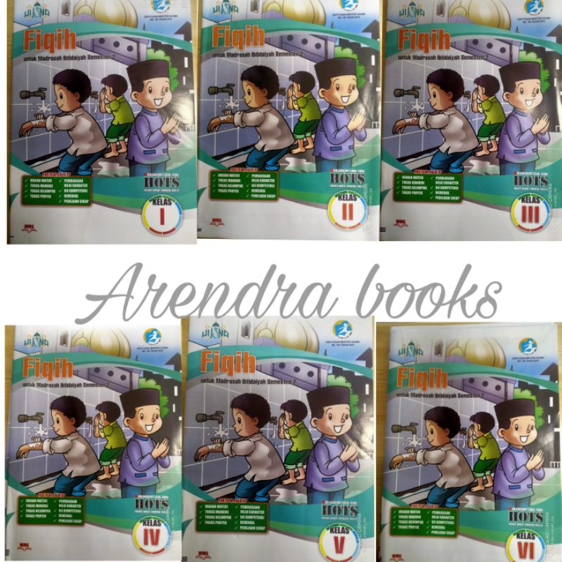 Lks Husna Pelajaran Fiqih untuk Madrasah ibtidaiyah/Mi kelas 1.2.3.4.5. dan 6 semester 2 kurikulum 2