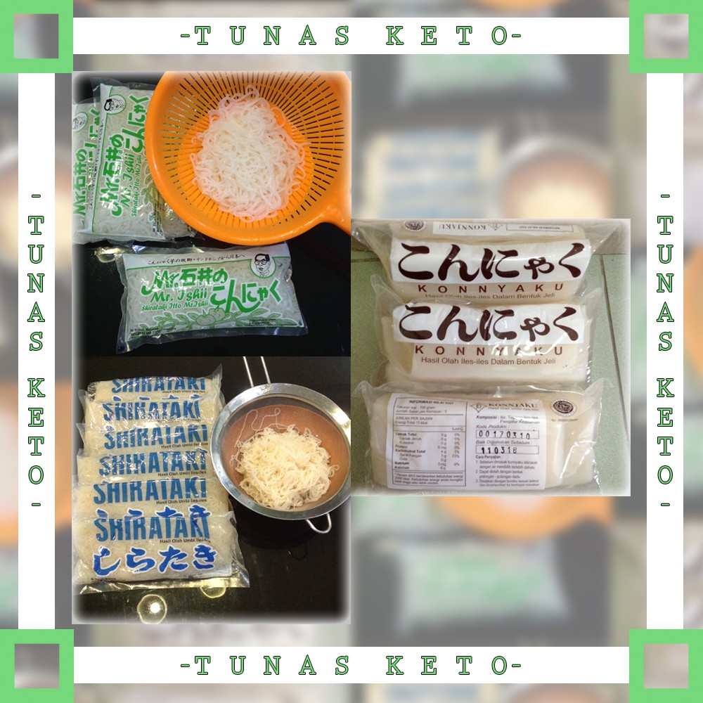 

Paket Shirataki Itto+Shirataki Bihun+konnyaku Touki 10/10/2