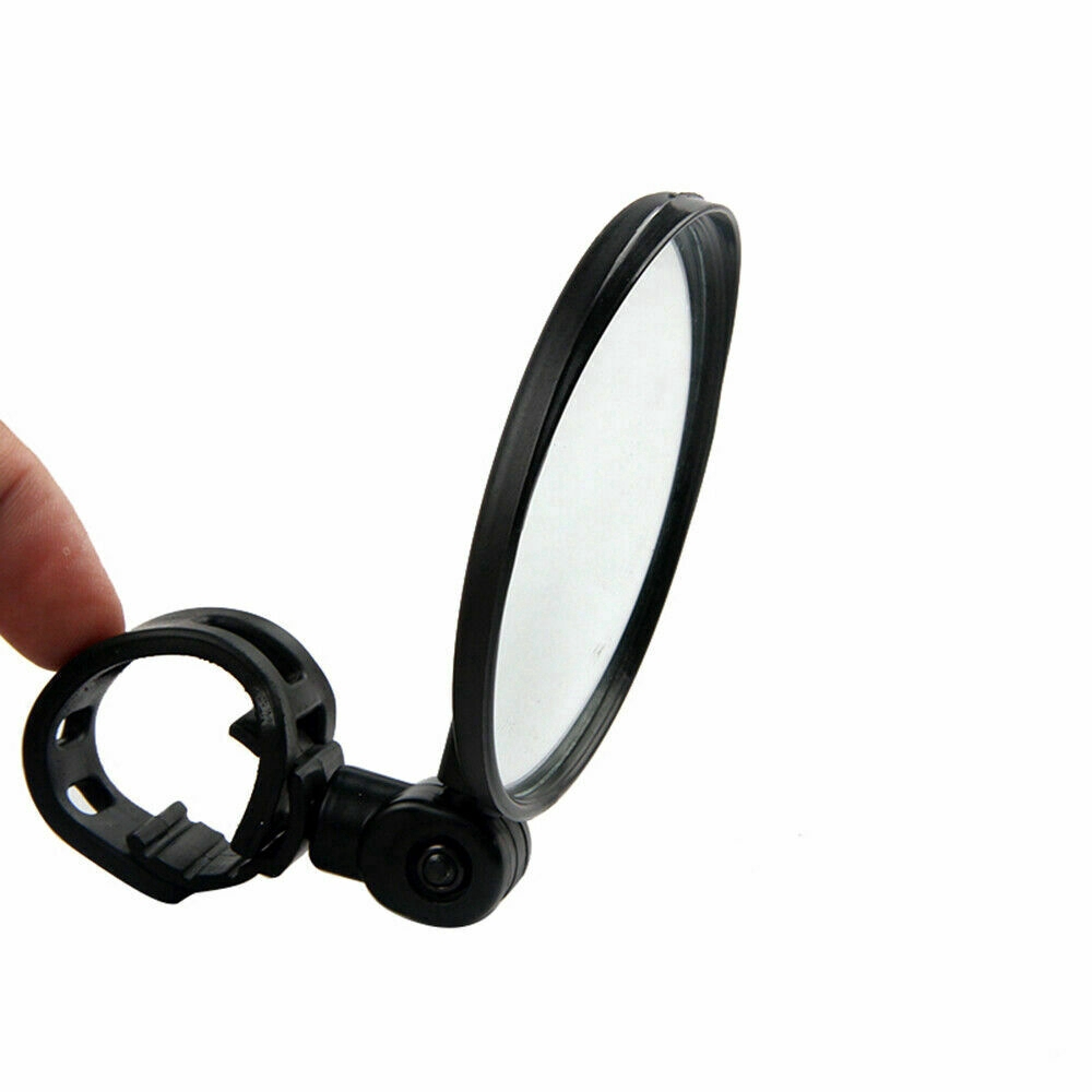 [1 Pcs Universal Cycling  View Mirror ][Mountain Bike360 Degree Rotation End Mirror][Bike Side Lens Safety Accessories]