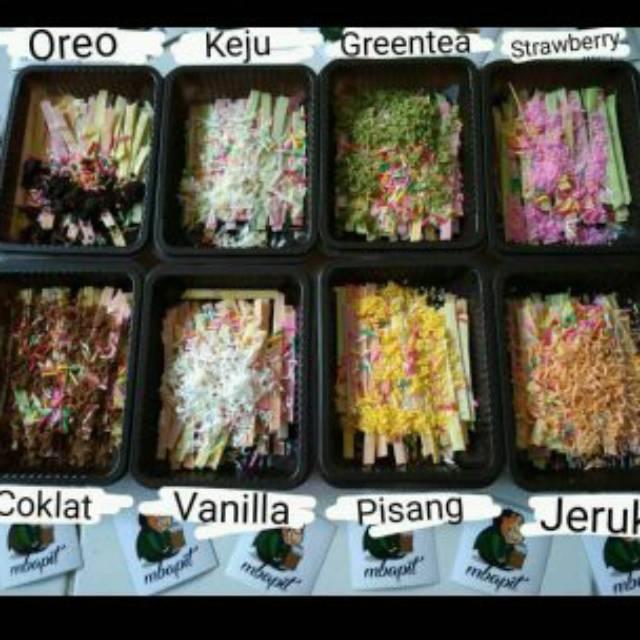 

Mie gepeng manis mini