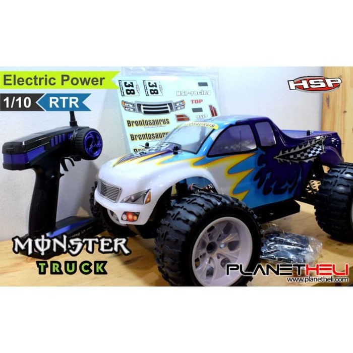 HSP RC Monster Truck BRONTOSAURUS 4wd FULL Propo 1/10 Scale EP RTR Rea