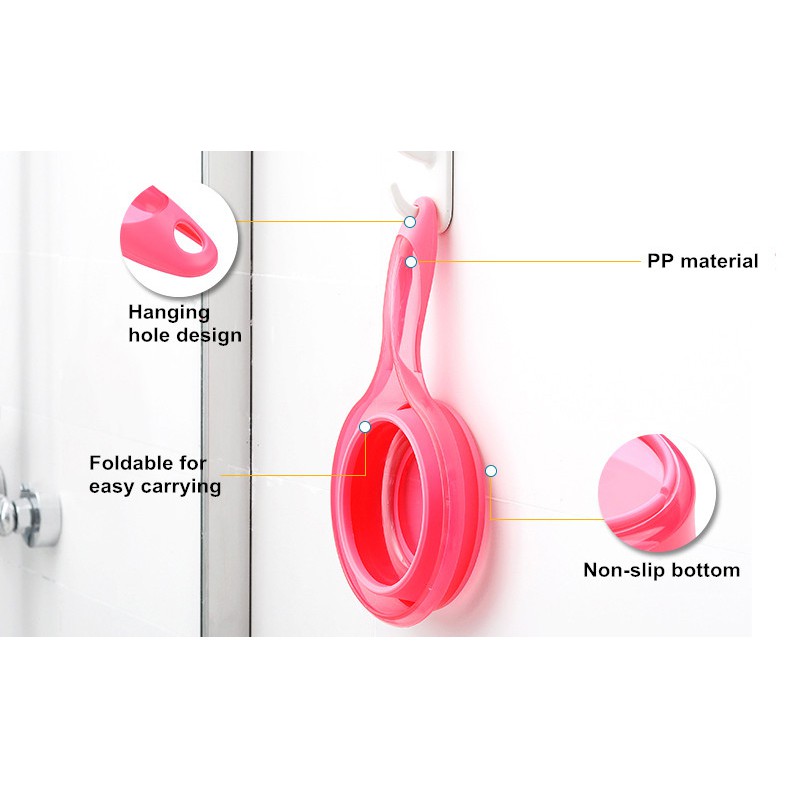 Gayung Air Lipat Fodable Traveling Kemping Camping