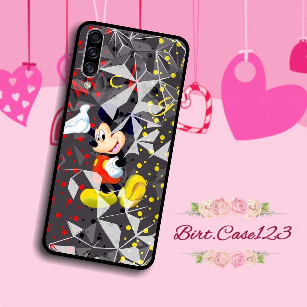 softcase diamond gambar MICKEY MOUSE Oppo A3s A1k A5 A9 2020 A7 F9 A5s A31 A52 A92 A37 A53 A83 BC609