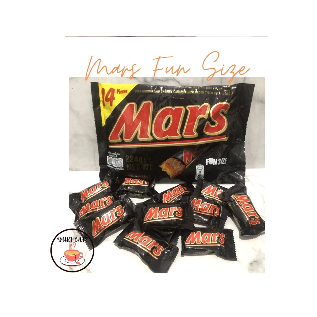

COKELAT - MARS FUN SIZE - CARAMEL