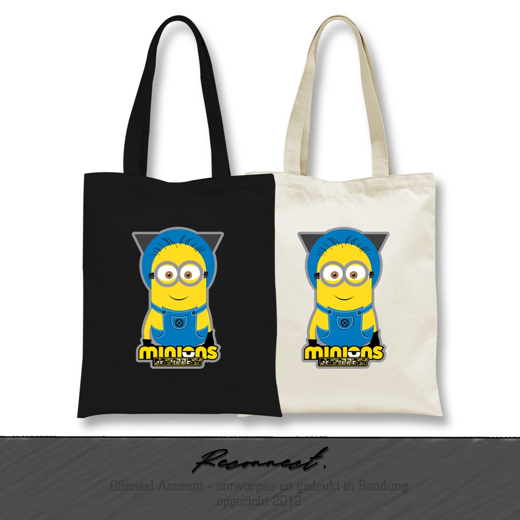 Reconnect Tote Bag Minions - GRATIS TAMBAH NAMA