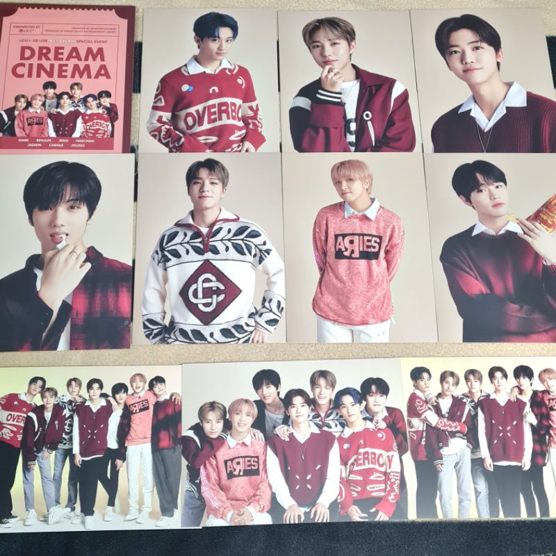 [SHARING LIMITED] NCT DREAM Postcard - Dream Cinema NCT DREAM Jeno Jisung jaemin renjun haechan chen