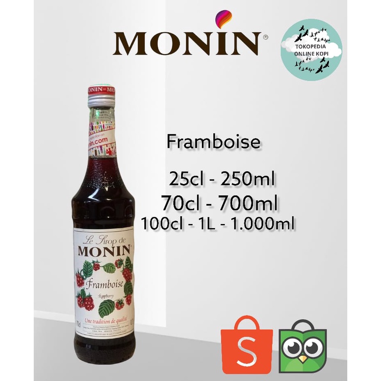 

SYRUP MONIN FRAMBOISE rapsberry