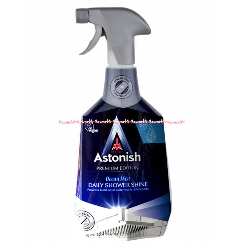 Astonish Daily Shower Shine Pembersih Kerak dan Noda pada Shower 750ml