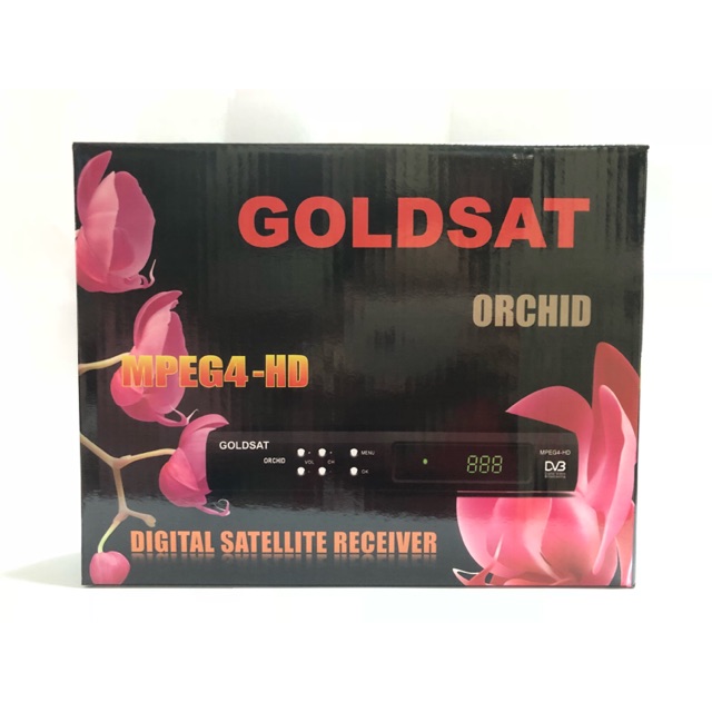 Receiver Parabola Goldsat Orchid MPEG4 HD