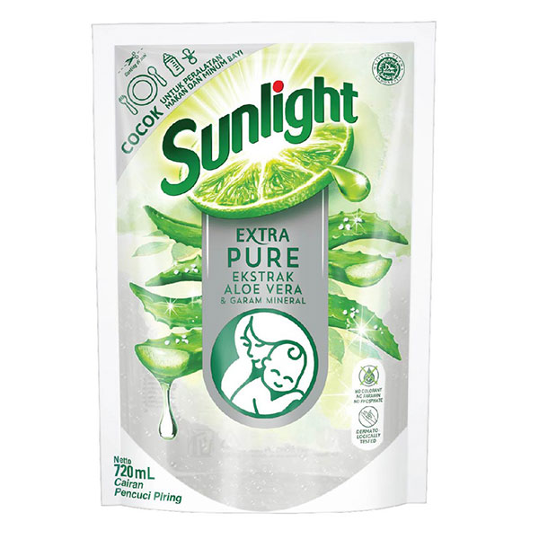 SUNLIGHT EXTRA PURE PCH 720 ML