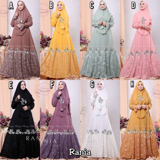 Rania syari by bungas fashion